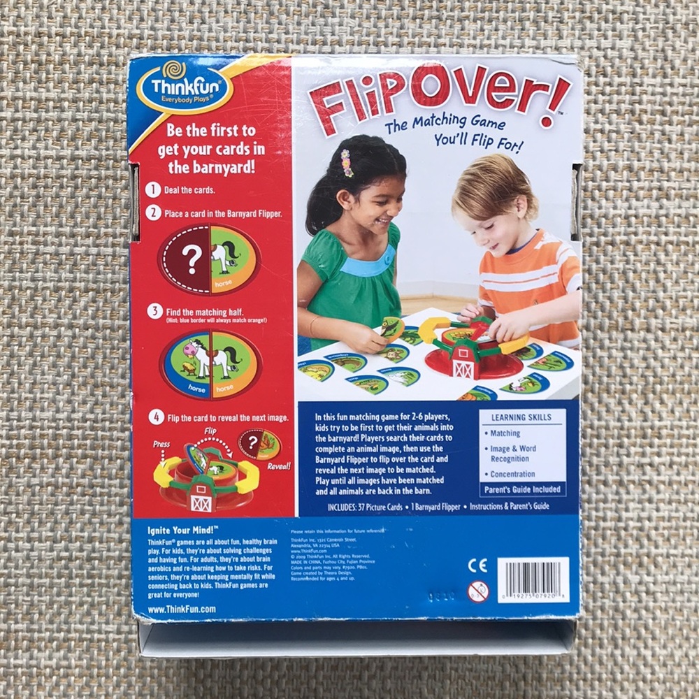 ThinkFun FlipOver! Game - Picture 2 of 3
